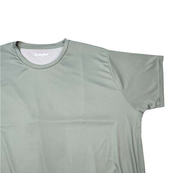 Stillwater Light Green 100% Polyester Breathable Golf Shirt - XXL - Picture 4 of 7